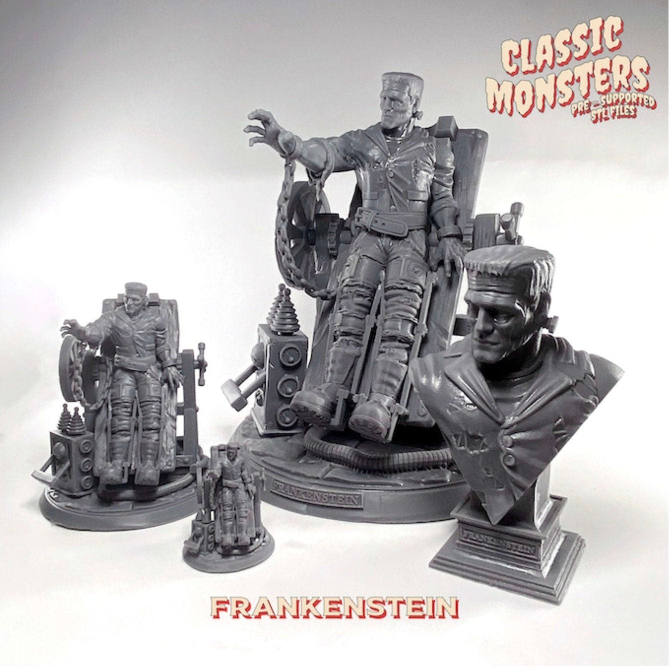 Frankenstein | Monster Miniature | Heroes & Beasts | Classic Movie Monsters | D