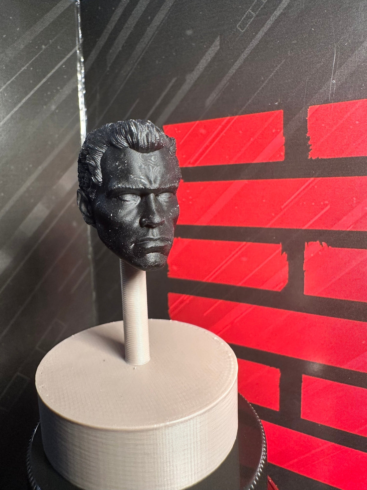 Dutch from Predator Arnold Schwarzenegger head GI Joe Classified 1/12 scale hea