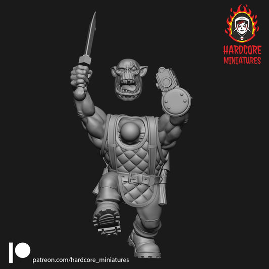 Crazy ORC : 32mm table top mini army builder