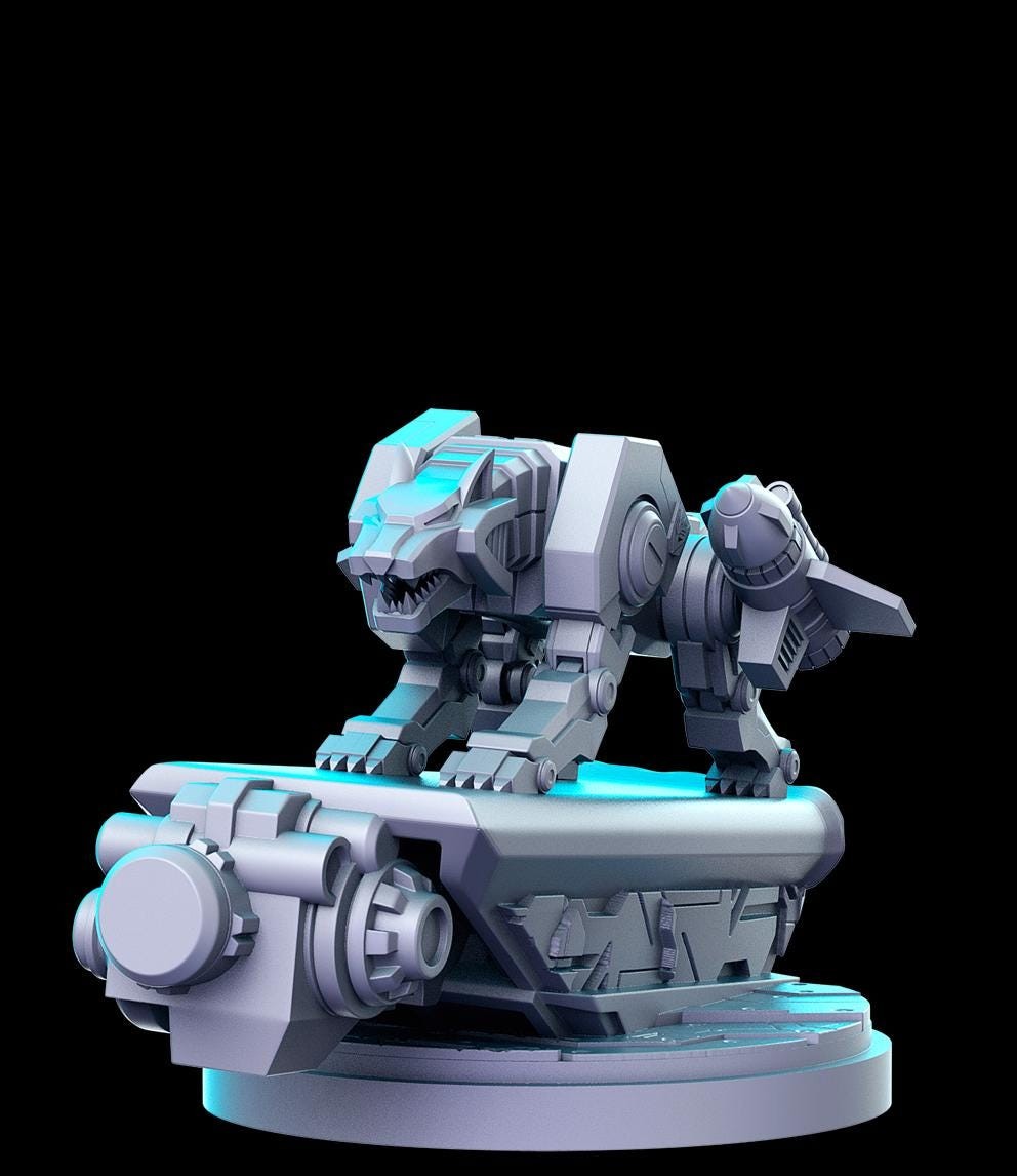 Disguised Robots 3 DnD Miniature, Tabletop RPG DnD Mini, D&D Figurines, Fantasy