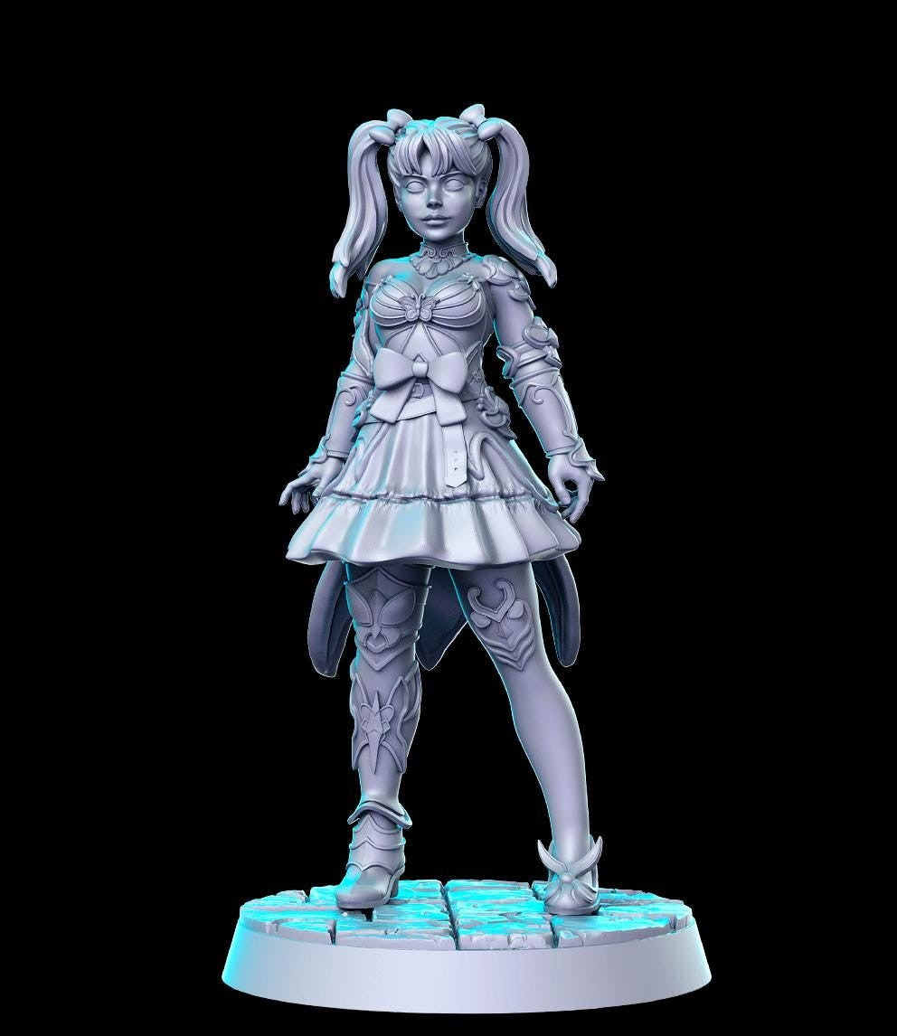 Anime Series Vol 13 Full Set DnD Miniature, Tabletop RPG DnD Mini, D&D Figurine