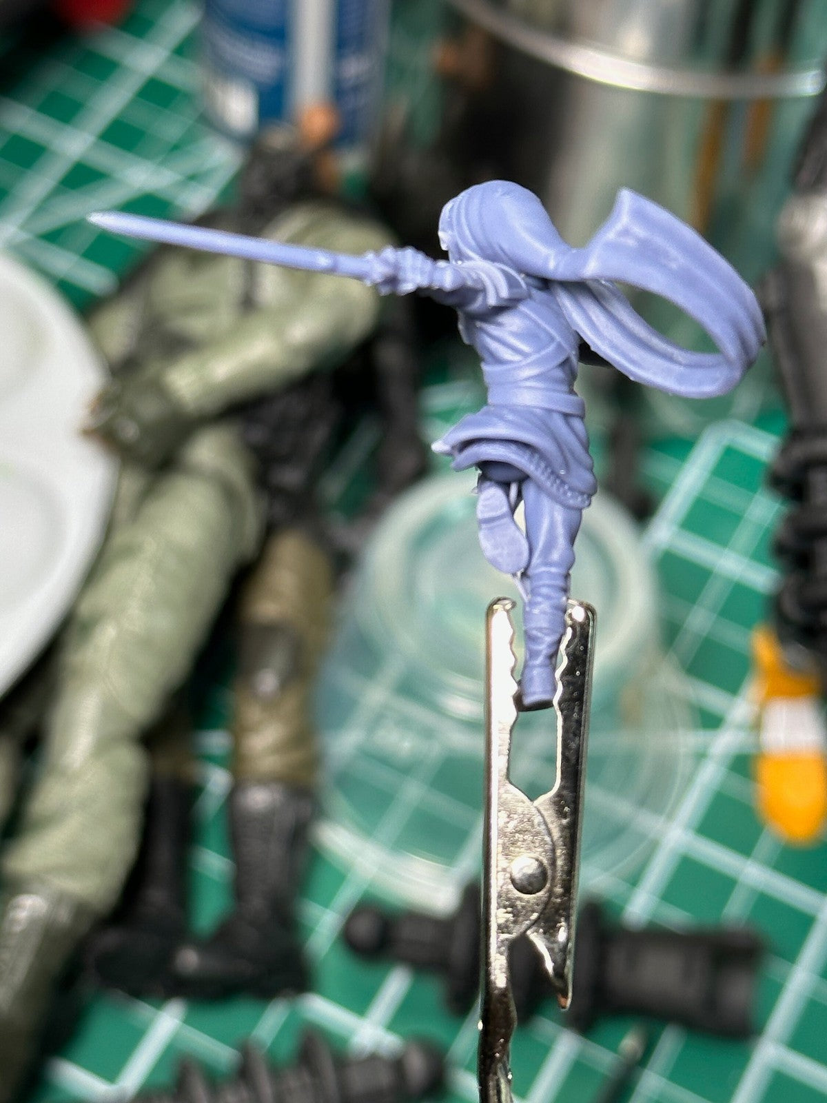 Elven Adventurer - 40mm Miniature | DnD Mini | Superhero Miniature | RN EStudios