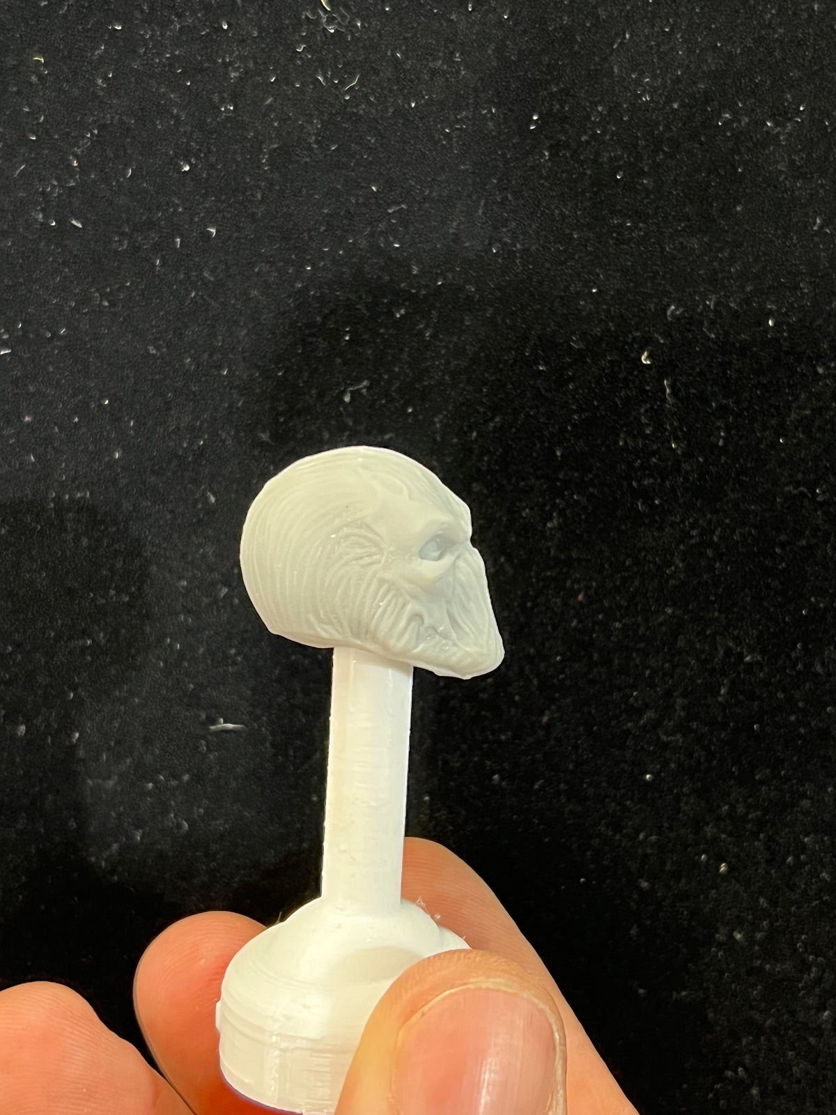 Spawn head sculpt 1:12 mezco, Marvel legend, black series