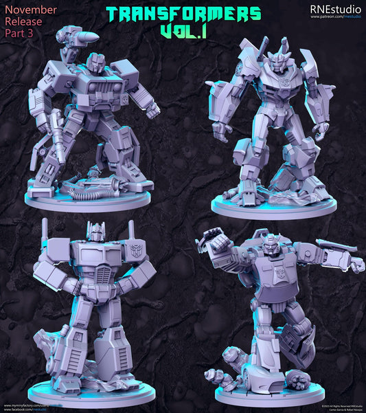 Disguised Robots DnD Miniature: RN Estudio Tabletop RPG Mini