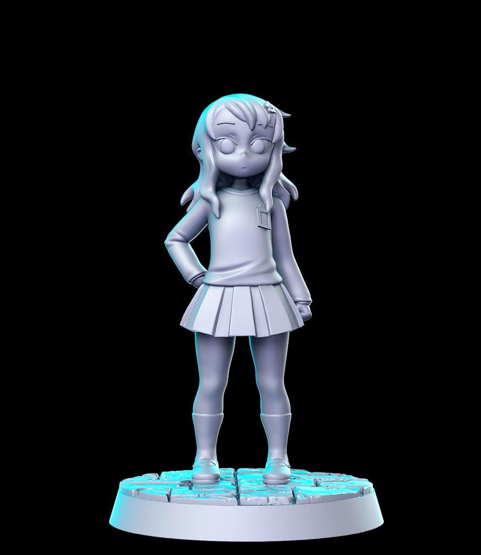 Anime Series Vol 18 Full Set DnD Miniature, Tabletop RPG DnD Mini, D&D Figurine