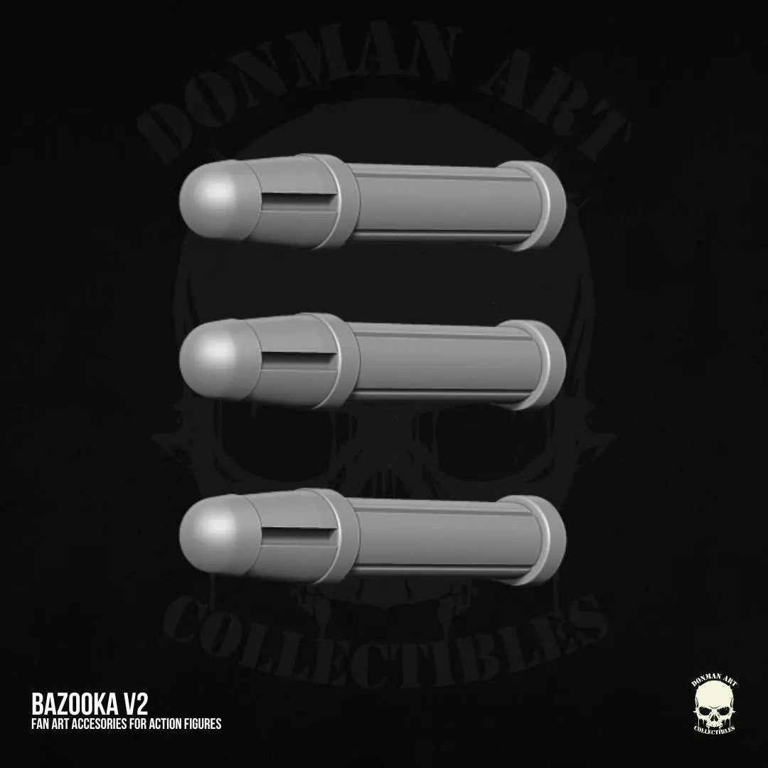 scale Bazooka Set 1:12 Toy Accessory custom action figures.