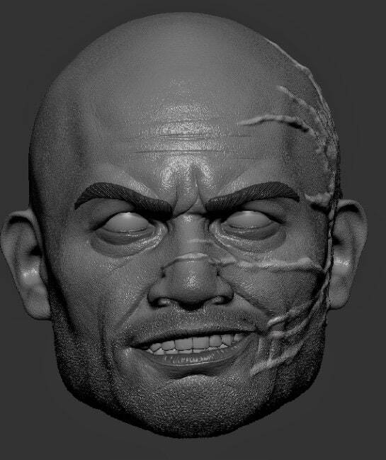 Wrecker, Star Wars Bad Batch inspired head sculpt 1:12 6inch Star Wars Black Se