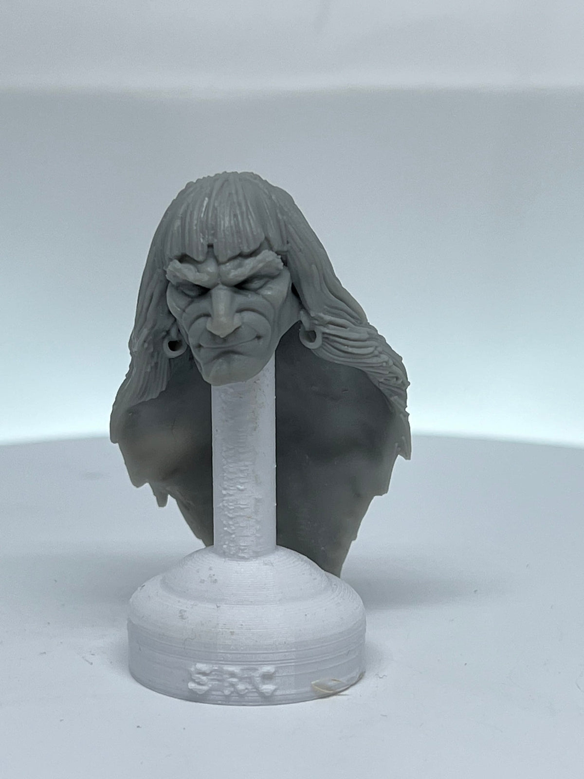 Conan 1:12 head for 6” figure comic style frazetta style