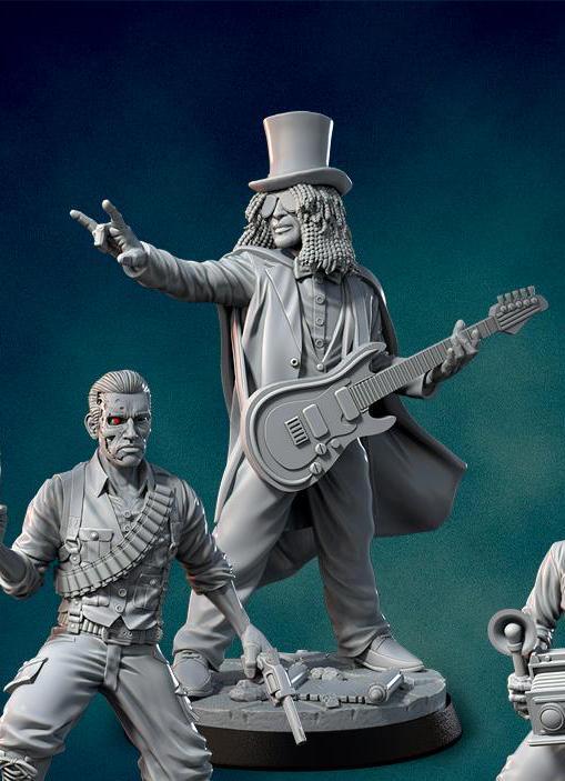 SLASHED HOUDINI -- Arkham's Nightmare DnD 32mm lovecraft horror SLASH