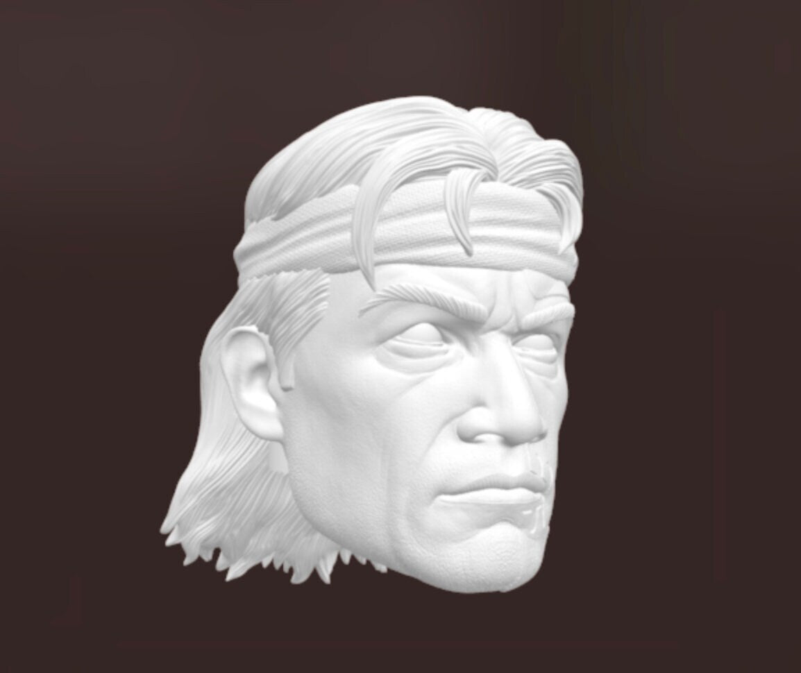 Hunter, Star Wars Bad Batch inspired head sculpt 1:12 6inch Star Wars Black Ser