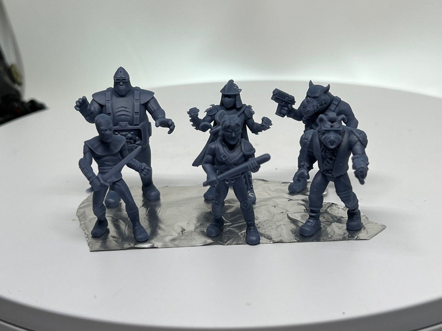 Teenage Mutant Ninja Turtles (Villains) TMNT Miniatures - 36mm set for collecti
