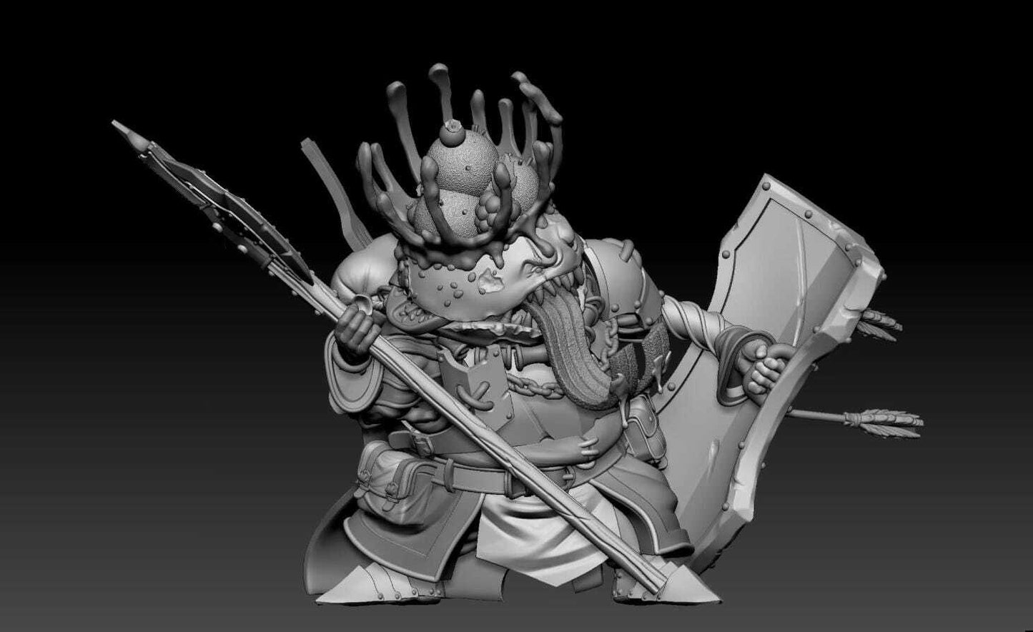 Sir Bad Mix -- Food Fight! tabletop gaming DnD 32mm | 75MM