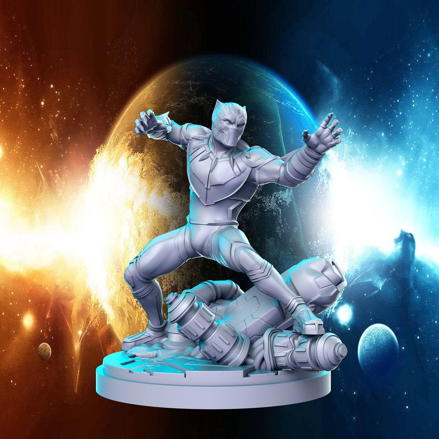 Panther Superhero | RN Estudio Marvel Crisis Protocol 40mm mini