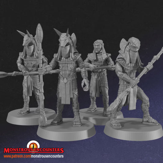 SG Royal Guard 28mm army builder set 1 3d printed minis GI Joe tabletop