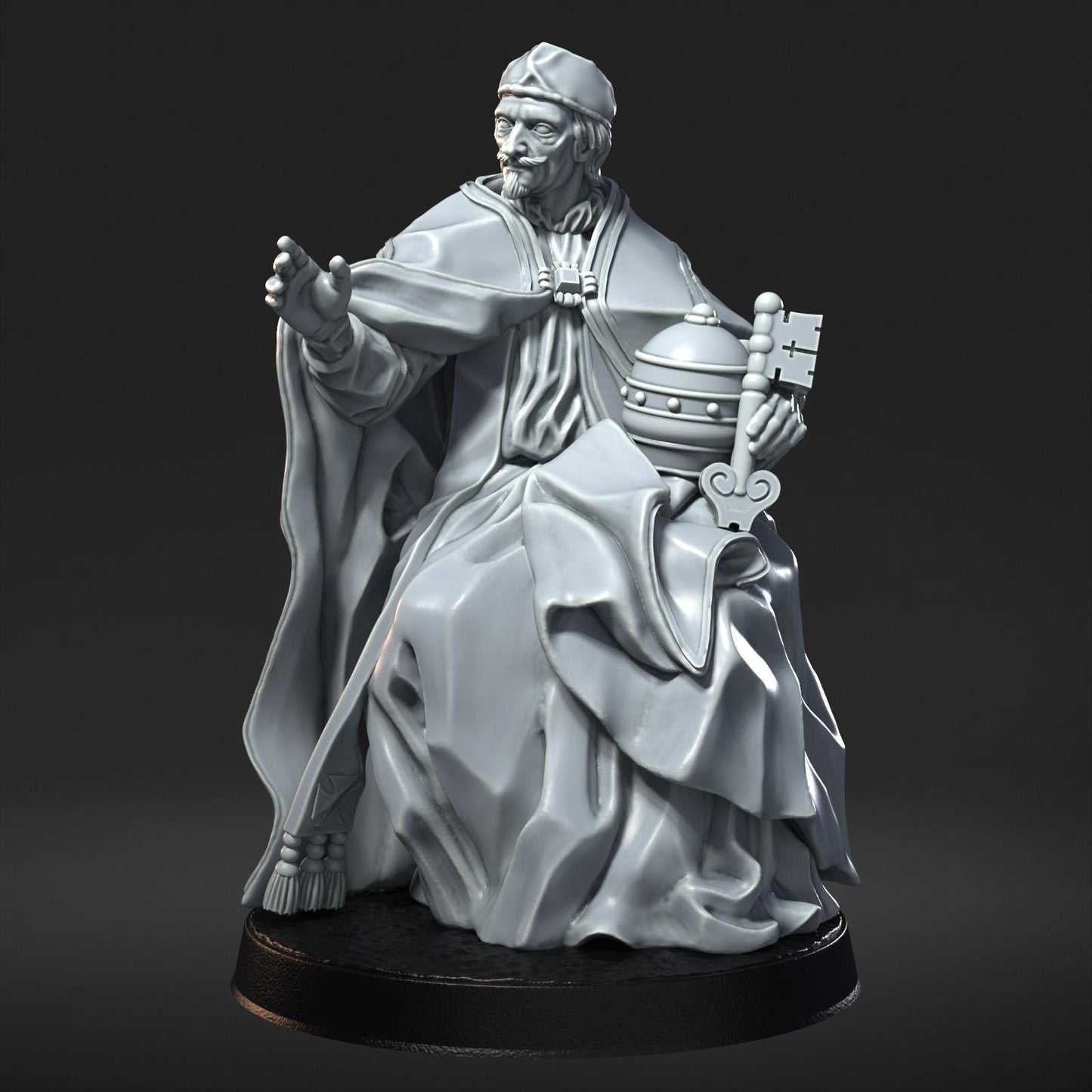Jesus Christ and Apostles DnD Miniature Set: 40mm Resin RPG Figures
