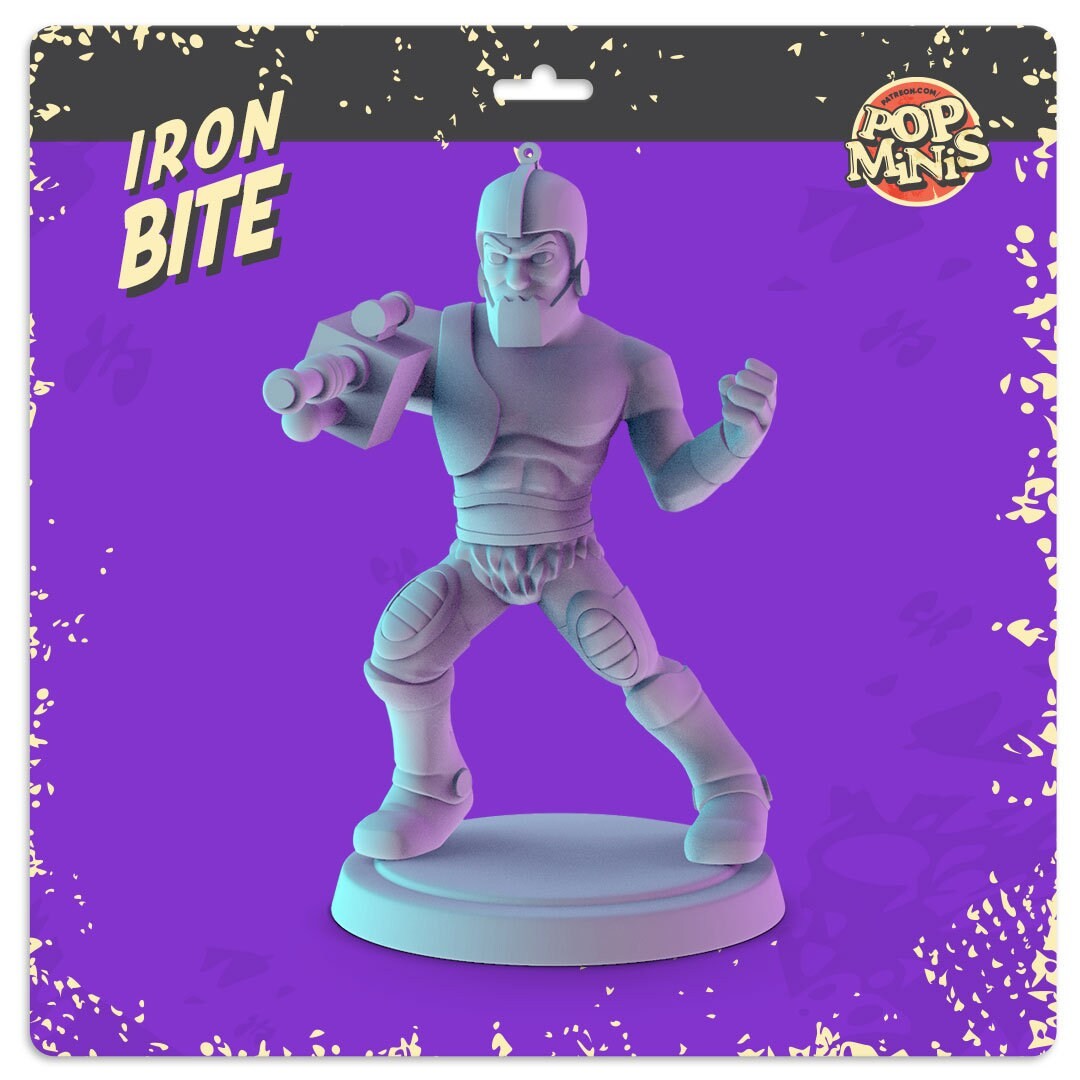 Villains of the Universev34mm table top mini's He-Man, Skeletor MOTU DnD