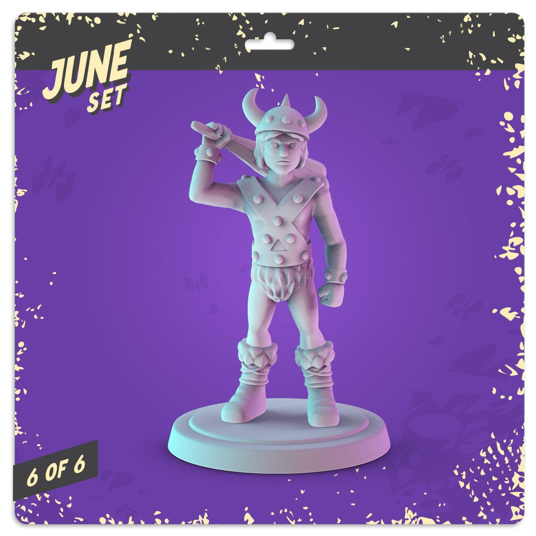 D&D Cartoon Miniatures: 7 x 36mm Diorama Set by Pop Minis