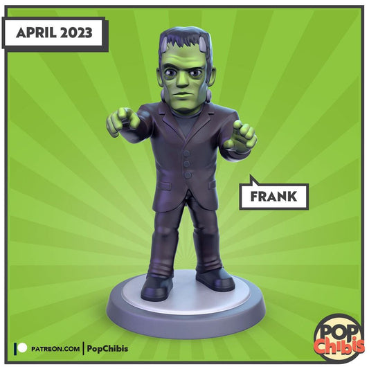 Frankenstein | Chibi |Monster Miniature | Heroes & Beasts | Classic Movie Monst