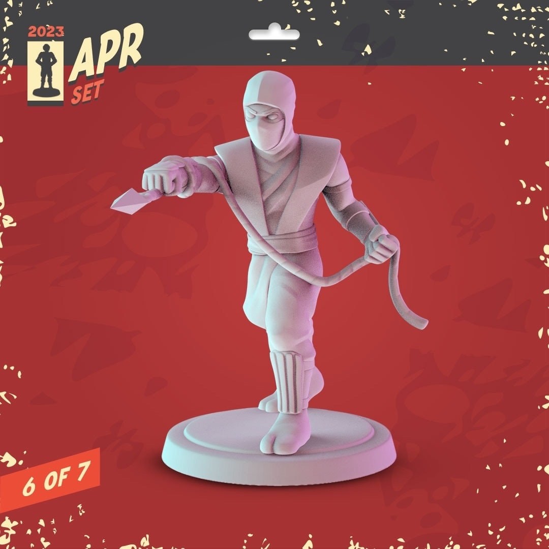 Mortal Kombat Miniatures Set: 36mm Resin Dioramas - Pop Minis