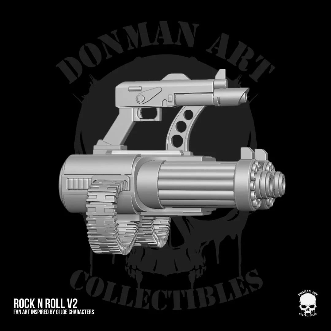 Rock N Roll V2 Set 1:12 Toy Accessory custom action figures.