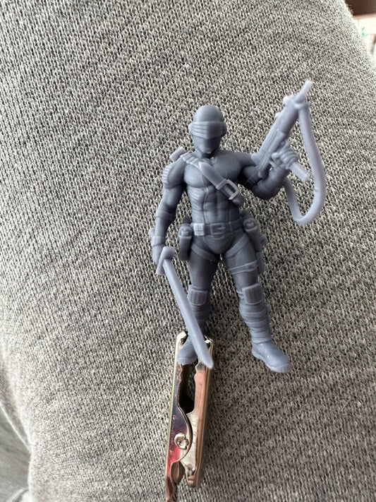 Joe Ninja - 35mm Scale DnD Miniature | Dungeons and Dragons | RN Estudio | GI J