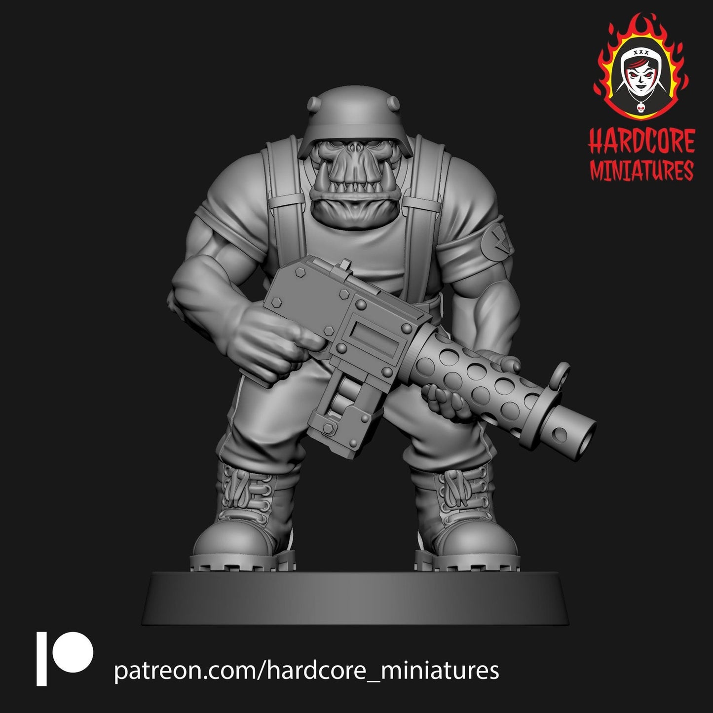 ORC Stormtrooper : 32mm table top mini army builder