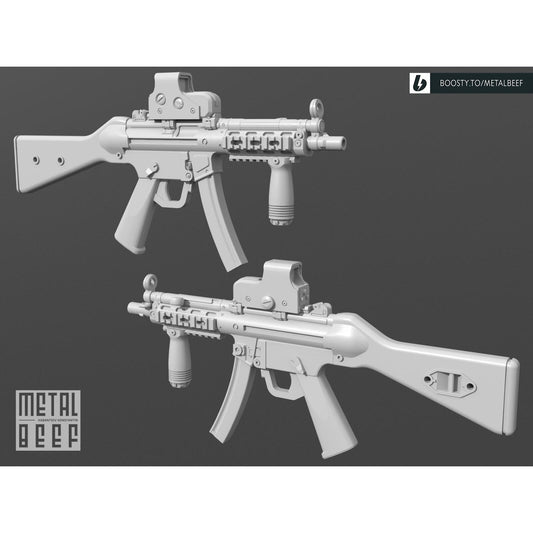 1/12 MP-5 toy Assault Rifle 1:12 Scale Toy  GI Joe Classified, marvel legend