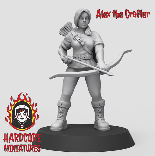 Alex the Crafter : 32mm table top mini army builder DND