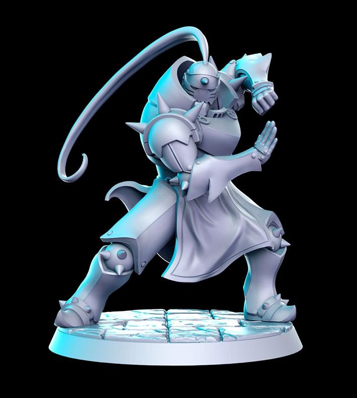 Anime Series Vol 8 Full Set DnD Miniature, Tabletop RPG DnD Mini, D&D Figurines