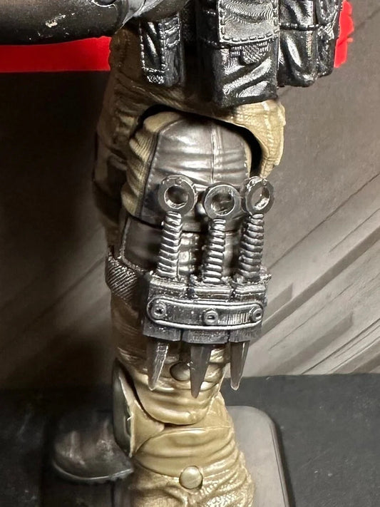 3d Printed Kunai leg Sheath 1:12 6" GI Joe Classified/Marvel Legend, throw