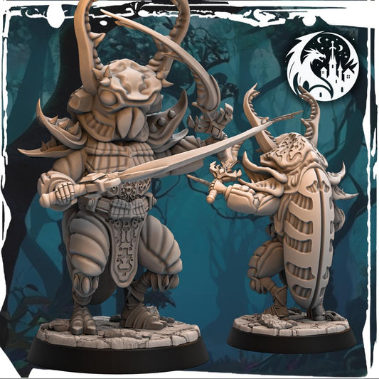 Barbarian Fomorian : 32mm table top mini army builder DND Bug Lego