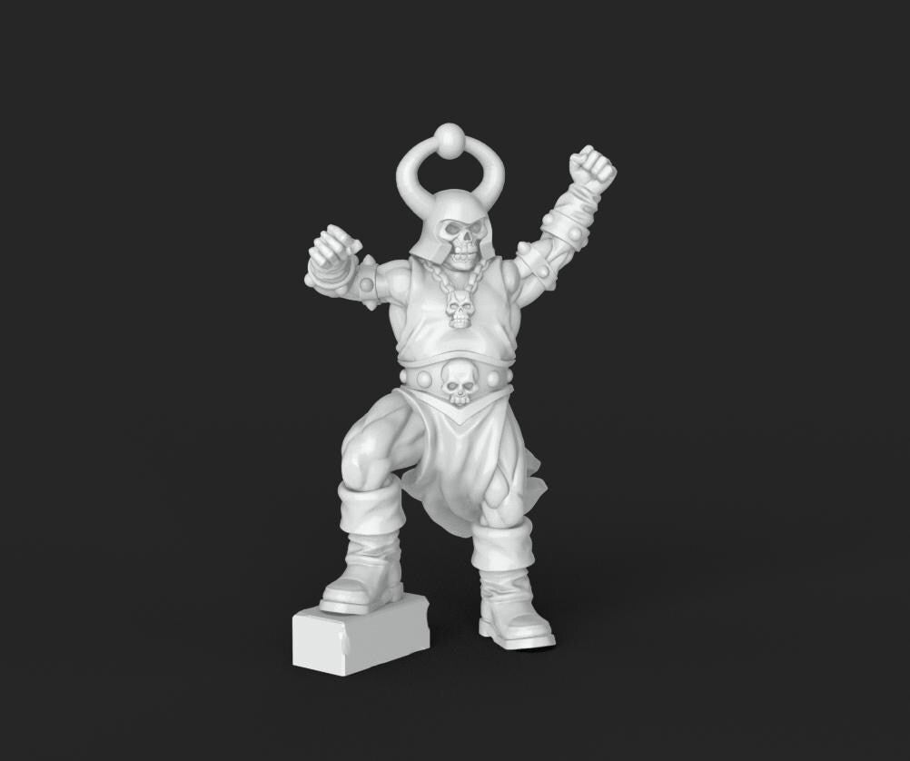 HeroQuest Chaos Sorcerer- Miniatures Unpainted 32mm Dungeons and Dragons