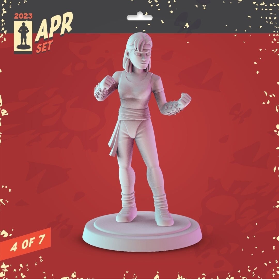 Mortal Kombat Miniatures Set: 36mm Resin Dioramas - Pop Minis