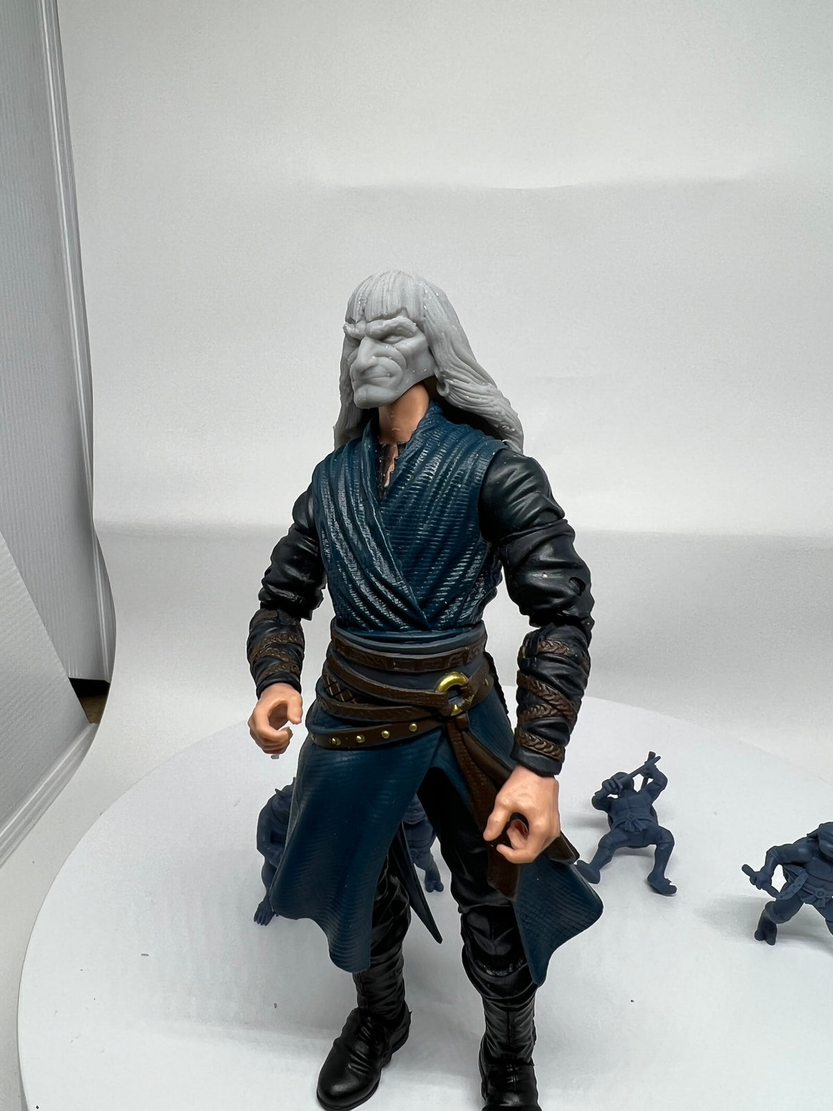 Conan 1:12 head for 6” figure comic style frazetta style