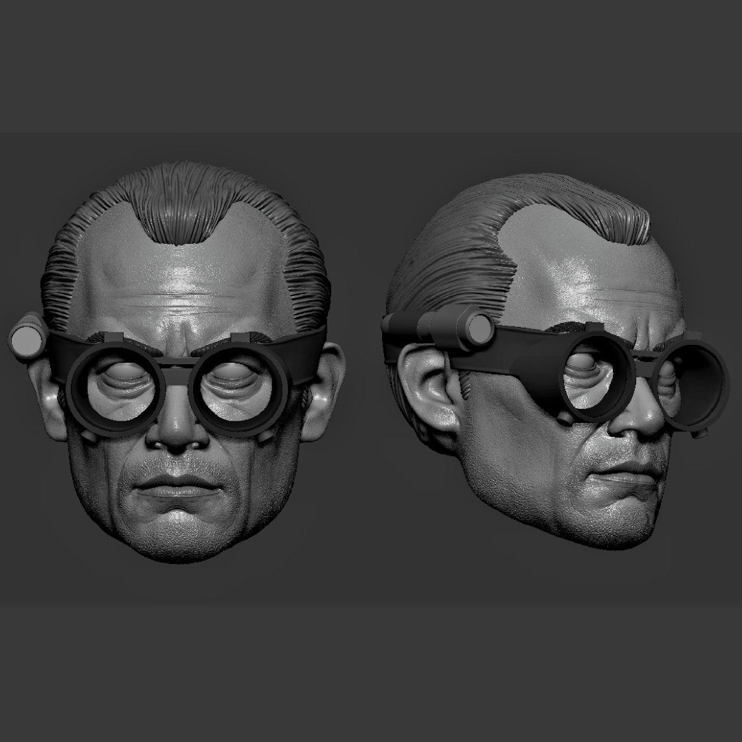 Tech, Star Wars Bad Batch inspired head sculpt 1:12 6inch Star Wars Black Serie