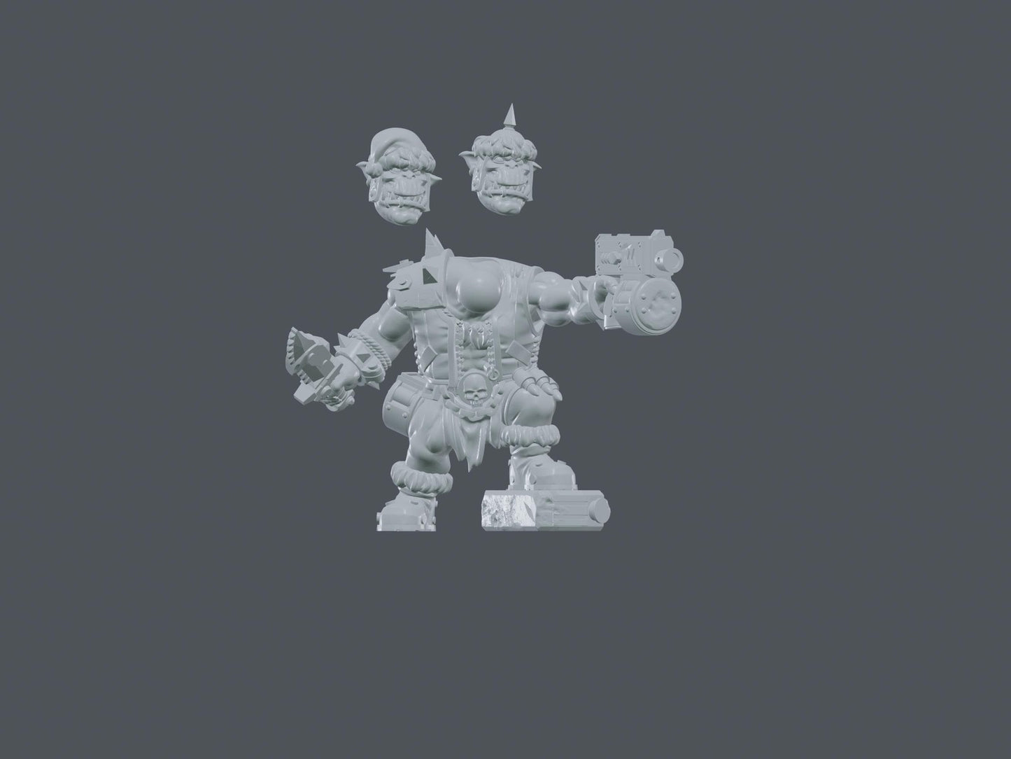 Hardcore Rider ORC : 32mm table top mini army builder