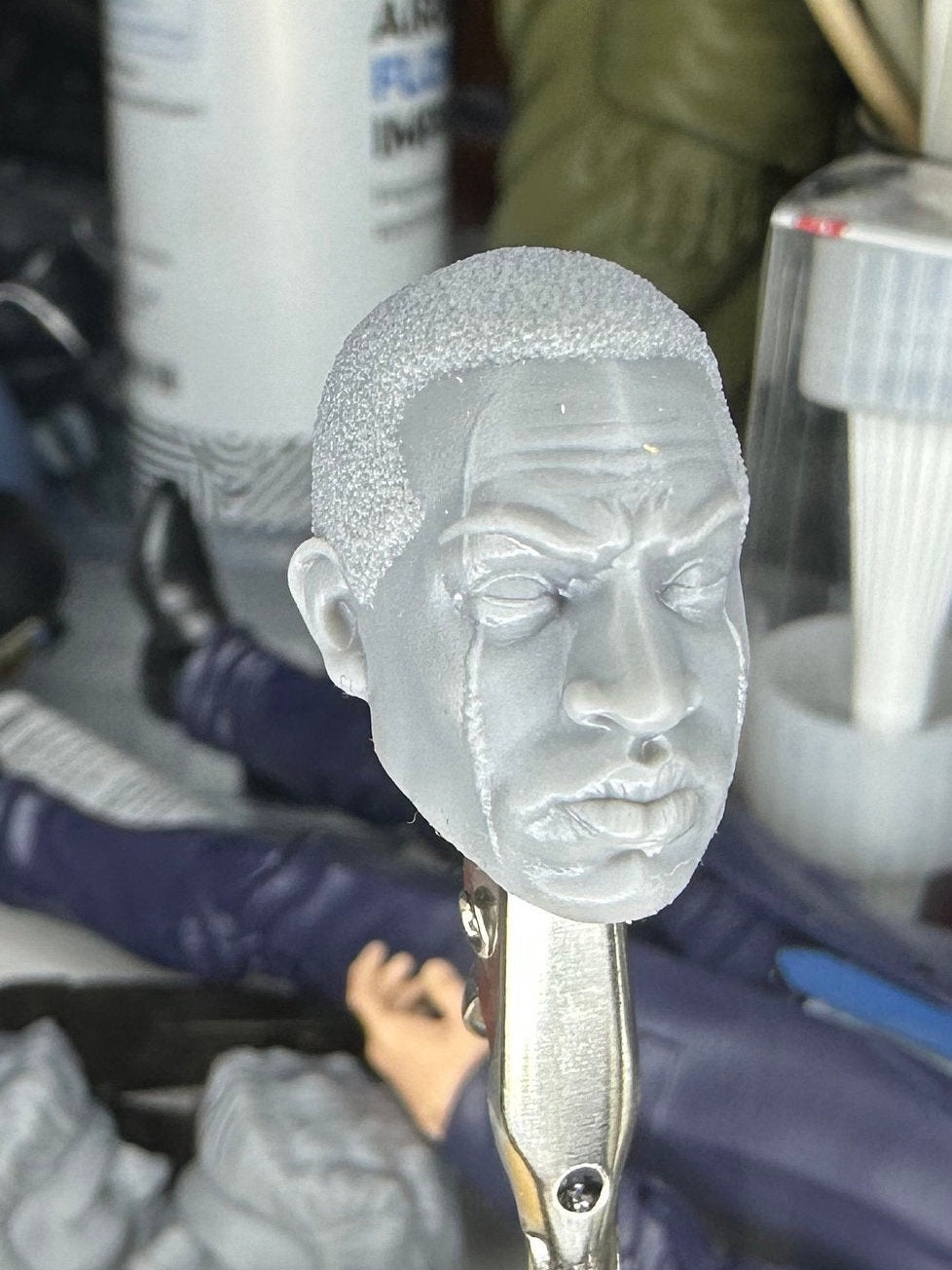 Kang Jonathan Majors head sculpt 2 Marvel Legends GI Joe Classified 1/12 scale