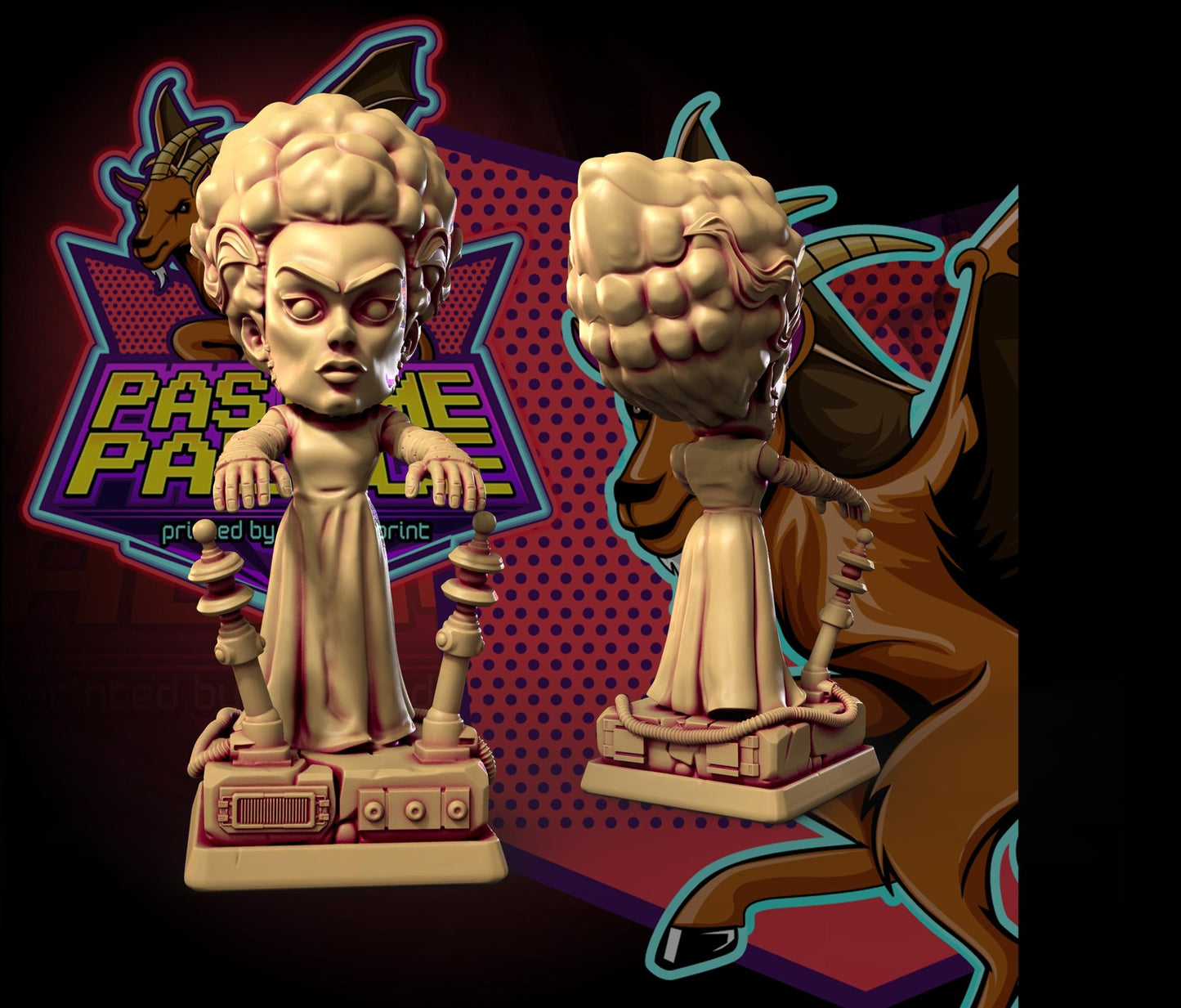 Bride of Frankenstein 150mm| Big Head | CHibi | Heroes & Beasts | Classic Movie
