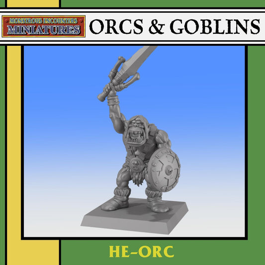 He-ORC Masters of the universe : 32mm table top mini army builder