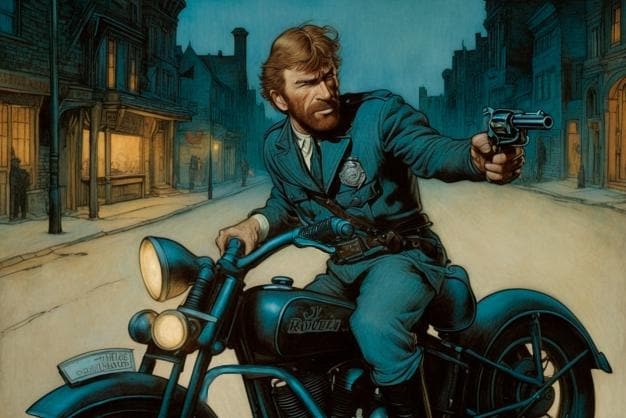 Tex Norris -- Arkham's Nightmare DnD 32mm lovecraft horror not Chuck Norris 2