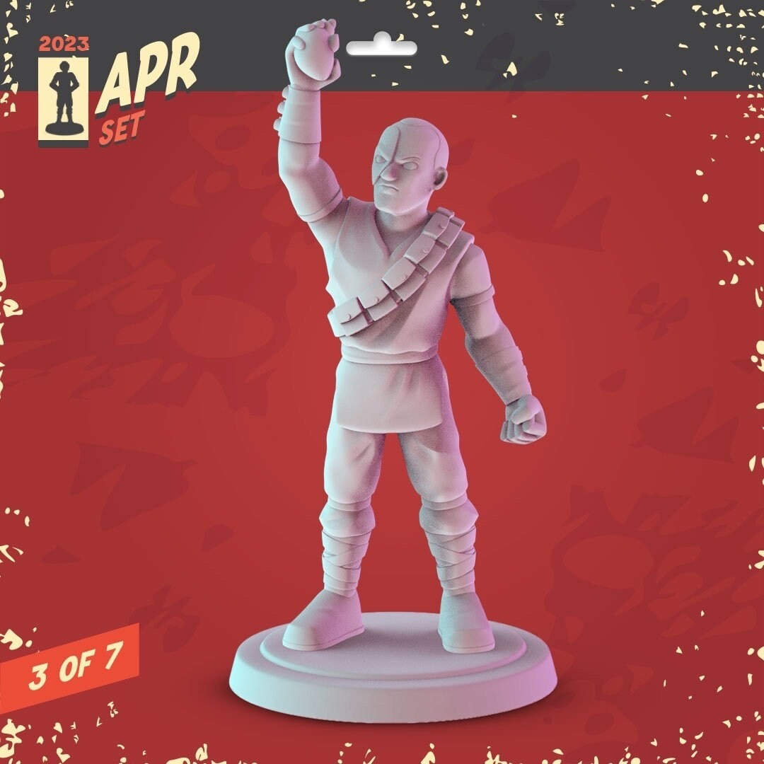 Mortal Kombat Miniatures Set: 36mm Resin Dioramas - Pop Minis