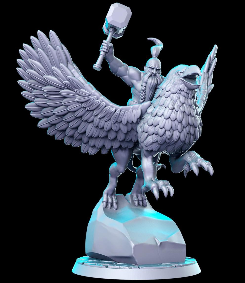 Blizzard Vol 3 Full Set DnD Miniature, Tabletop RPG DnD Mini, D&D Figurines, Fa