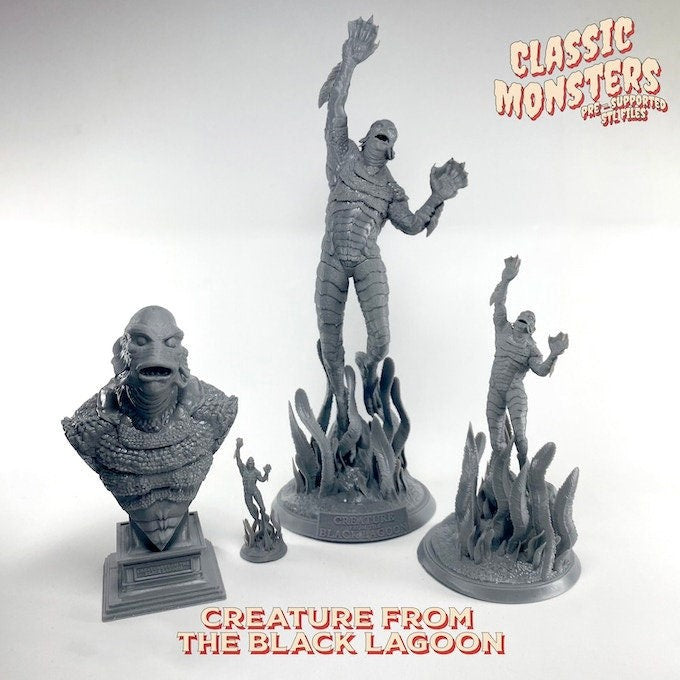 Creature from the Black Lagoon | Miniature | Heroes & Beasts | Classic Movie Mo