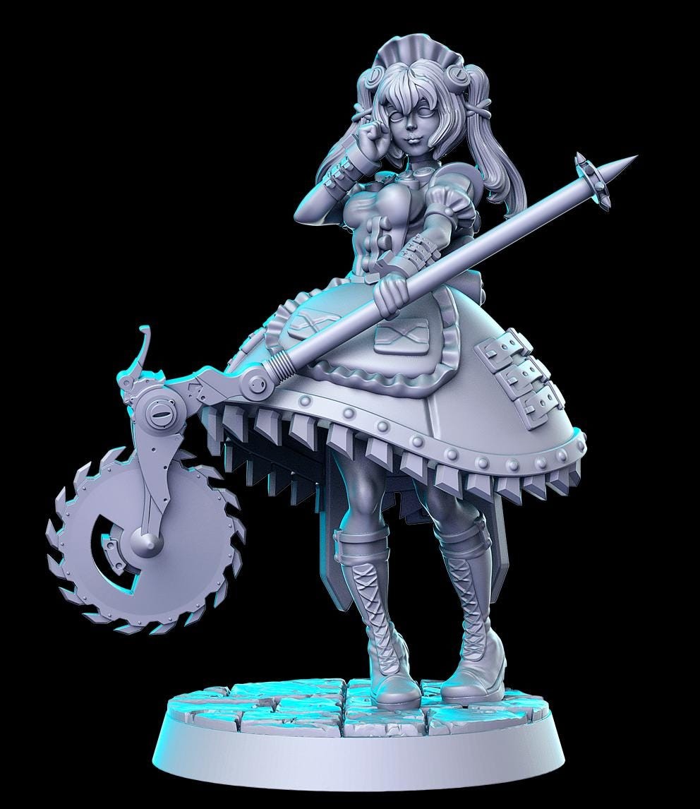 Anime Series Vol 24 Full Set DnD Miniature, Tabletop RPG DnD Mini, D&D Figurine