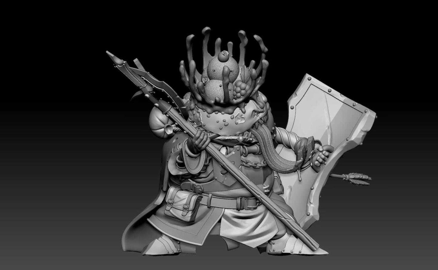 Sir Bad Mix -- Food Fight! tabletop gaming DnD 32mm | 75MM