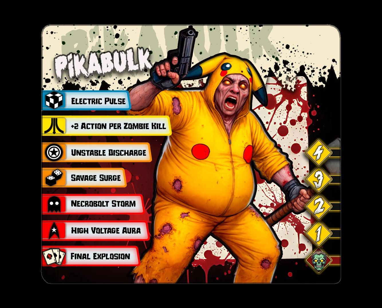 Pikabulk Zombie ZOMBIE-CON : The Walking Nerds 32mm gaming miniature 2