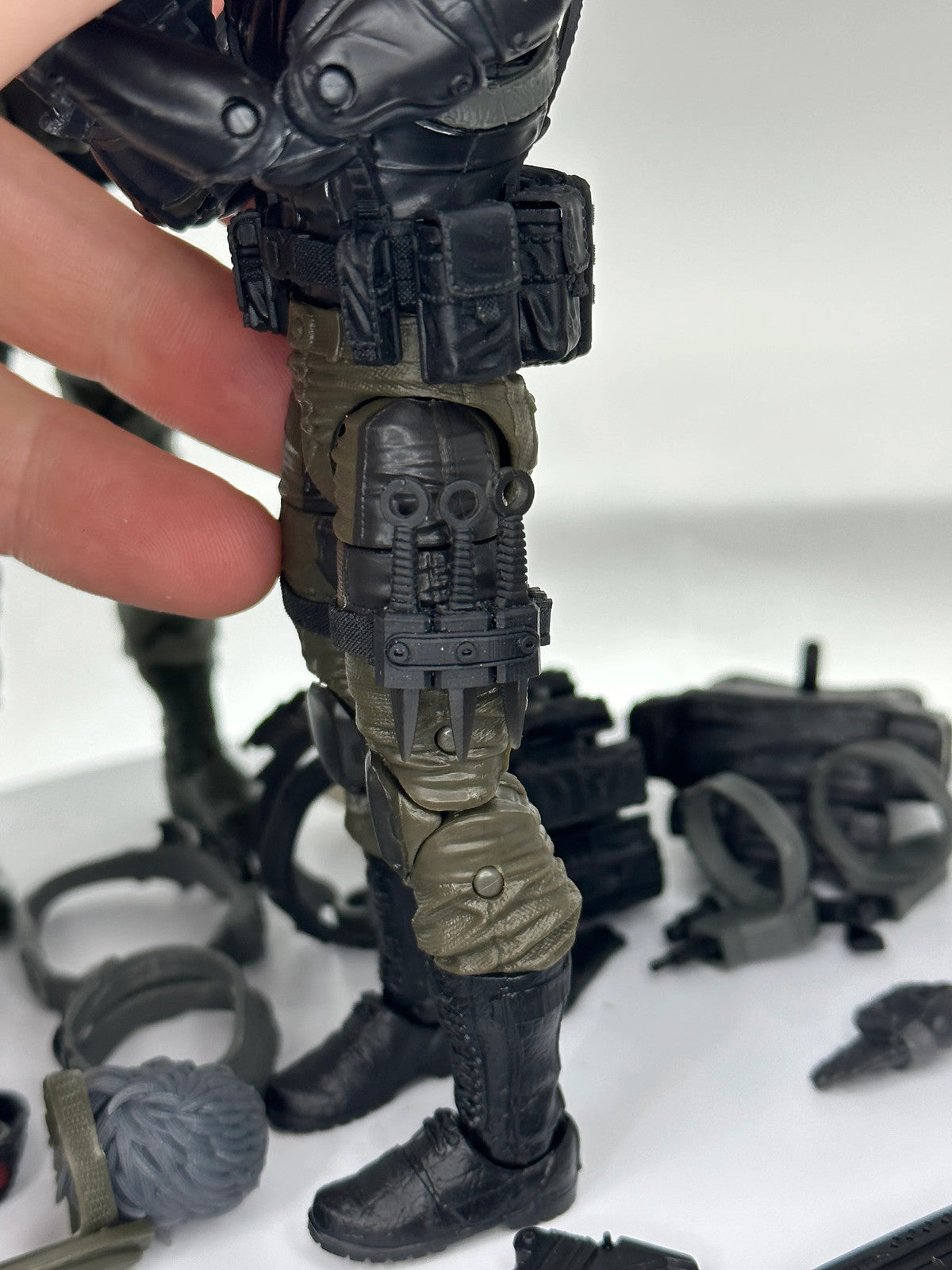 3d Printed Kunai leg Sheath 1:12 6" GI Joe Classified/Marvel Legend, throw
