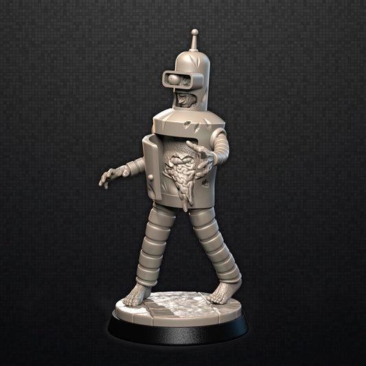 Robot Bending Zombie ZOMBIE-CON : The Walking Nerds 32mm gaming miniature Bende