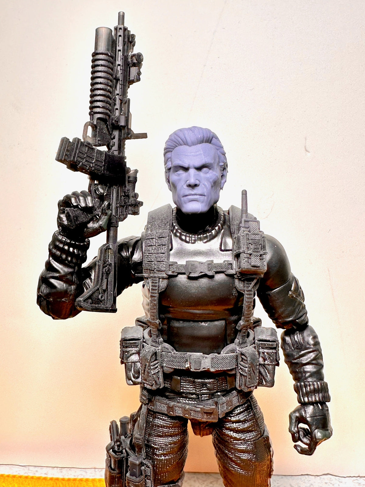 Snake Eyes Unmasked head GI Joe classified 1:12 mezco marvel legend action figu