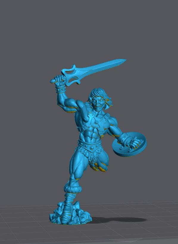 He-Darr - 35mm Miniature | MOTU | DnD Mini | Superhero Miniature | RN EStudios